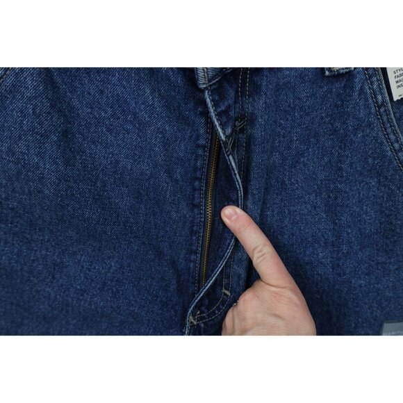 Deadstock Vtg 90s Marithe Francois Girbaud Mens 32x35 Loose Fit Wide Leg Jeans - Picture 8 of 16